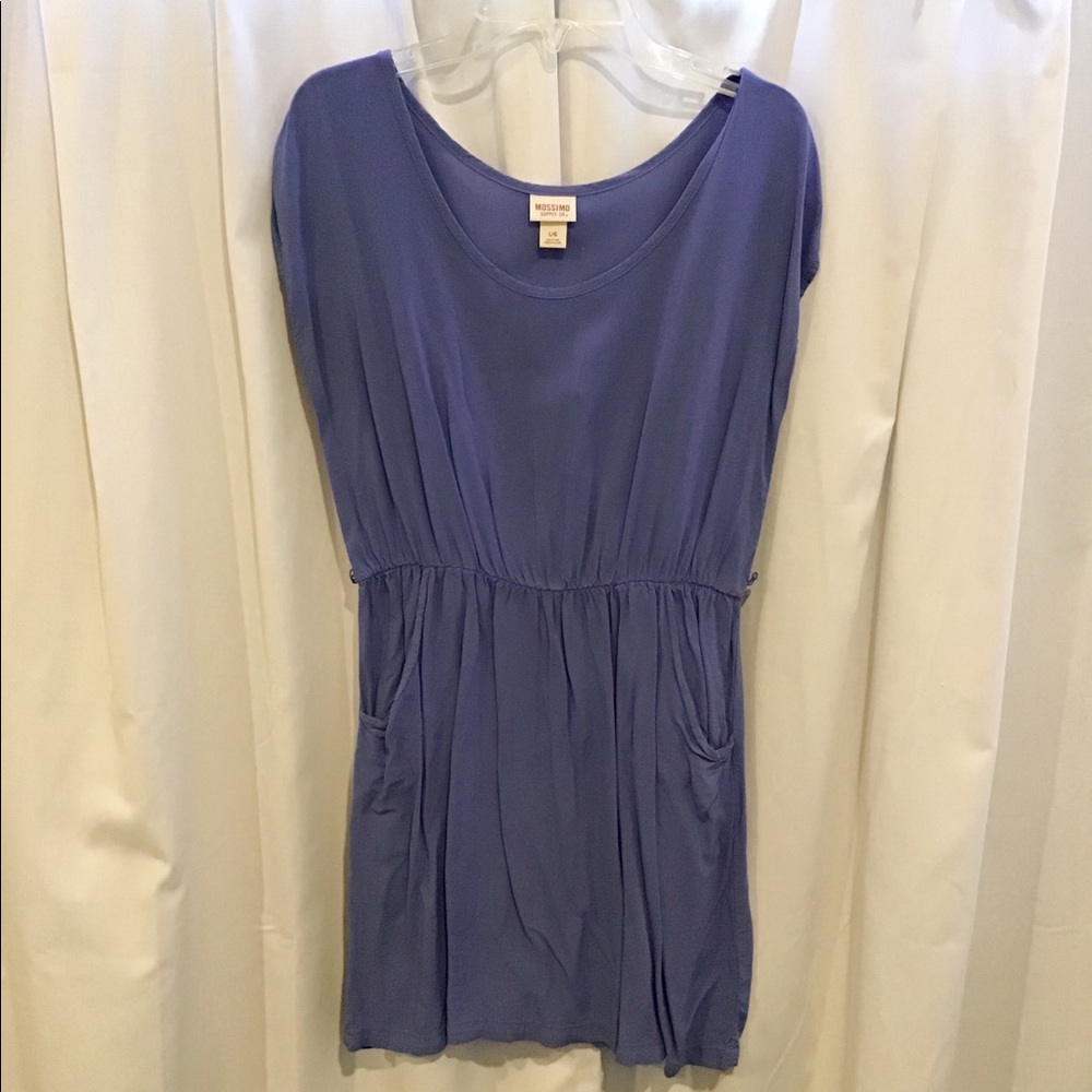 Periwinkle Blue Dress with POCKETS